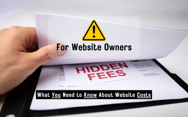 What You Need to Know About Website Costs